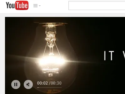 YouTube Masthead Banner Screenshot controls player ui video youtube
