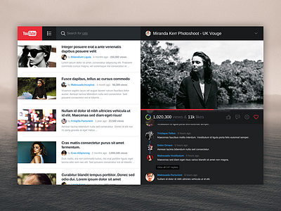 YouTube app desktop mac media ui video youtube