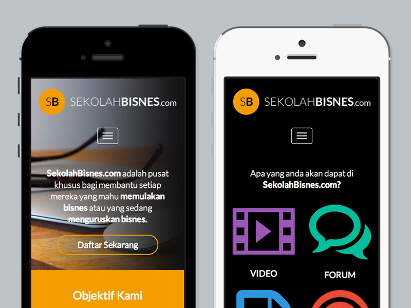 Example of SekolahBisnes.com is live!