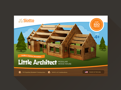 Slotto Packaging lego packaging