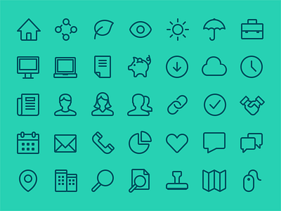 Icon Suite eye glyph home icon iconography ios7 line money set stroke sun symbol