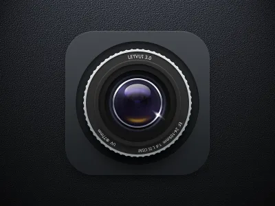 Camera camera dark icon ui