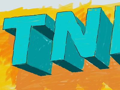 Tenampa Lettering digital illustration lettering typography