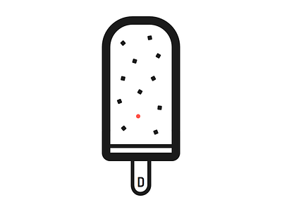 A Popsicle fun icon popsicle