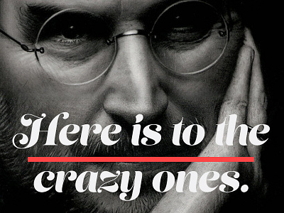 TYPE apple design graphic design quote steve jobs typeface typography