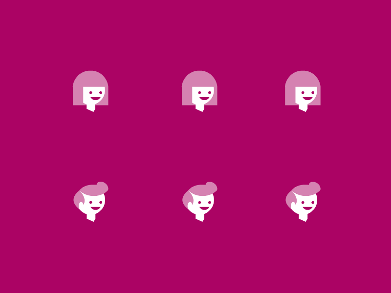 Example of living pictograms