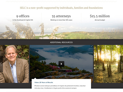 Southern Environmental Law Center States Facts facts law offices resource slider