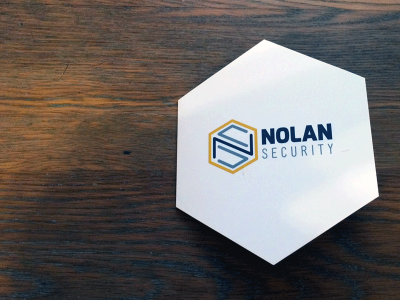 Nolan die cut brochure branding brochure die cut gif identity print security