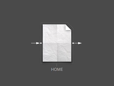 Paper File file flowchart page sketch