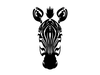 Stripes africa animal black illustrator vector white zebra zebre