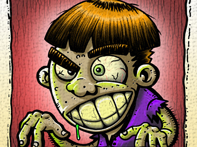 Zombie aris character design filipino graphic makati manila philippines