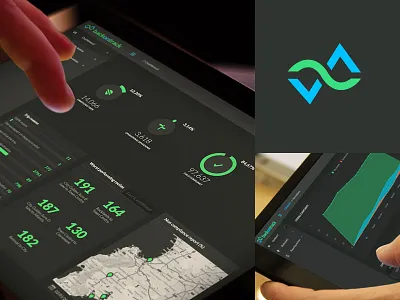 Back On Track - Interface design dashboard interface design monitoring system statistics transport user experience design ux web