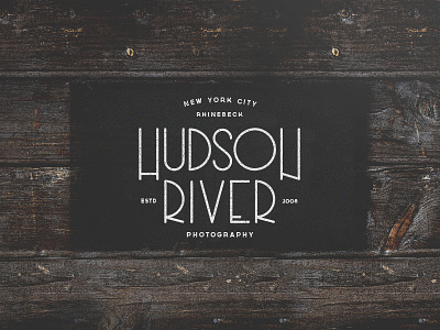 Hudson River Photography custom hand lettering lettering letters type typo typography