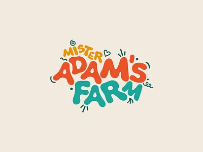 Mister Adam's Farm - Brand Identity Design branding graphic design logo visual identity