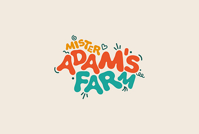 Mister Adam's Farm - Brand Identity Design branding graphic design logo visual identity