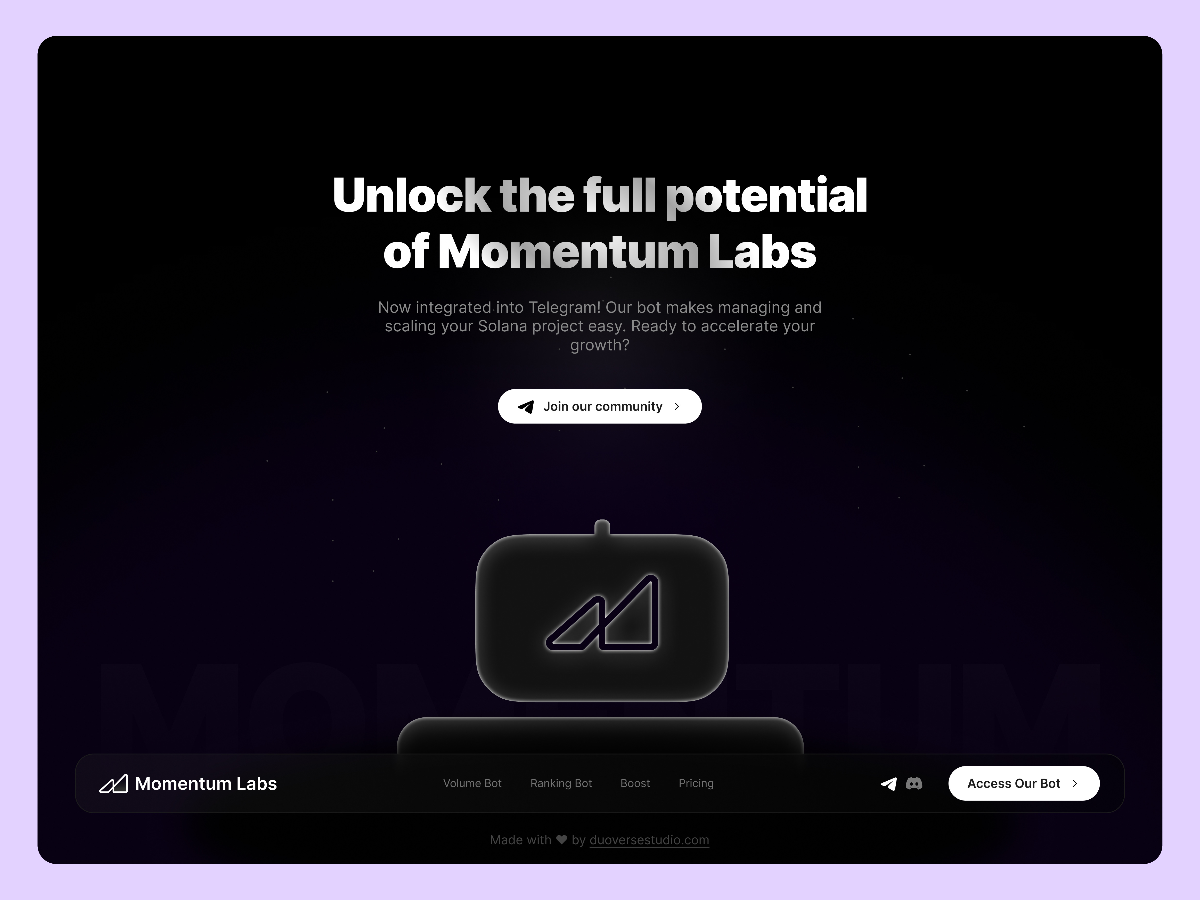 Solana AI market-marker Footer Design app ui branding clean design framer illustration interface interfacedesign logo mobile app design nocode solana ui
