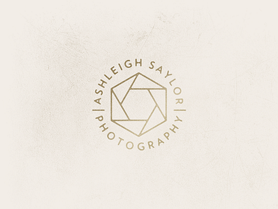 Ashleigh Saylor Photography - Concept Work branding logo mark photographer photography shutter