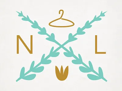 Natural Luxe Sub-mark badge logo submark