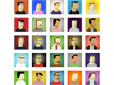 Copyleft Avatars 8 bit 8bit avatars copyleft