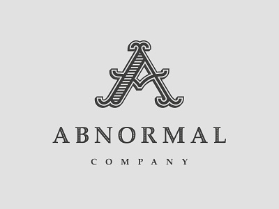 Abnormal Logo a abnormal beer beverage brand identity logo monogram wine