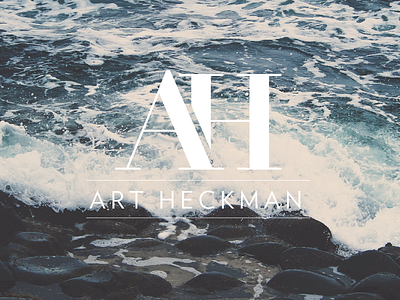 heckman beach logo mark ocean orange county real estate realtor