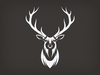 Stag #2 antlers illustration stag