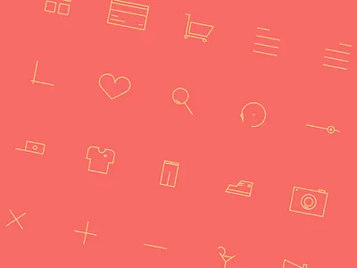 40 Free Icons + Webfont ecommerce freebie icon set icons illustration minimal icons outilned icons stroked icons svg webfont