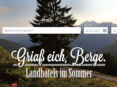Website for Traveling to Austria traveling ui ui design website