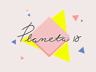 Planeta 10 | Logo hanging planters logo macrame planeta 10 triangles