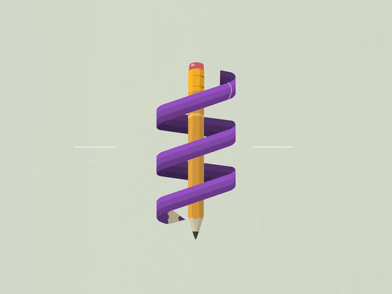 Innovation 2d ae animation gif innovation ribbon