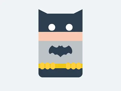 Batman batman minimal minimalist minimally nerd nerd simple