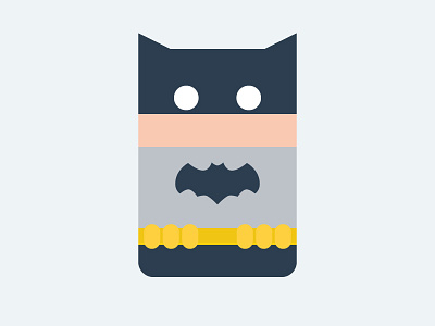 Batman batman minimal minimalist minimally nerd nerd simple