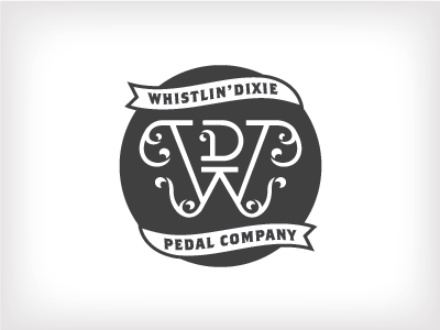 Whistlin' Dixie Pedal Co. brand logo southern