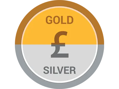 UK Gold and Silver Rates App Icon gold icon rates silver uk