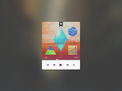 Mini player mini player music simple ui user interface