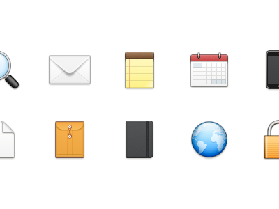 64px Icons 64px calendar envelope globe icons