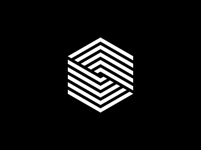 Hex Mark geometry hexagon logo mark symbol