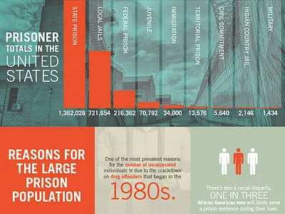 US Mass Incarceration Infographic data infographic prison