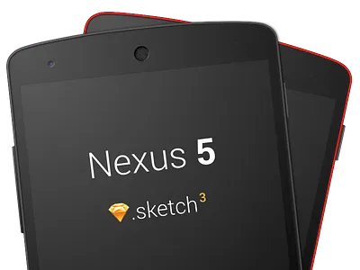 Nexus 5 Sketch 3 Template (Free download) .sketch free freebie nexus 5 sketch 3 sketchapp vector