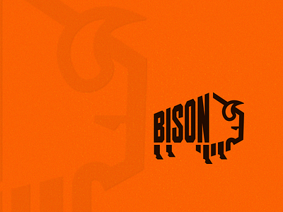 Bison bison bruner buffalo design graphic icon illustration logo mike