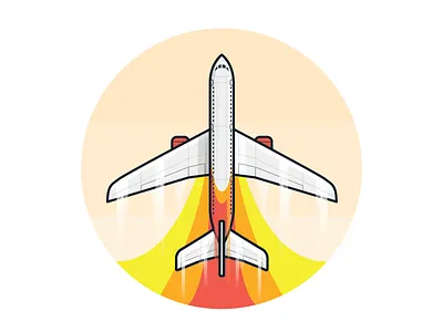 Airplane Study illustration plane sky