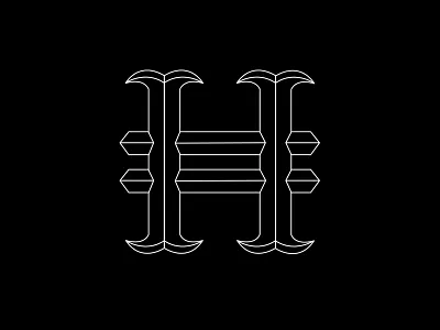 Hyper Beveled apparel beveled h hyper martial arts typography