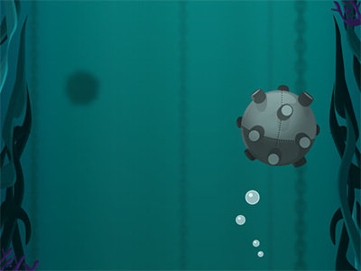 Mine game marine mine sea seaweed ui