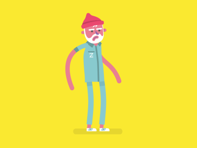 Steve Zissou Dance Dance animated gif dance life aquatic steve zissou wes anderson