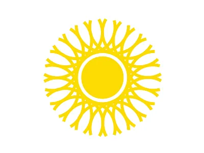 Ten design icon illustration onethousandsplendidsuns sun weather