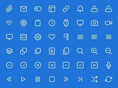 Feather 1.1 - 130 Free Icons csh feather icons psd svg webfont