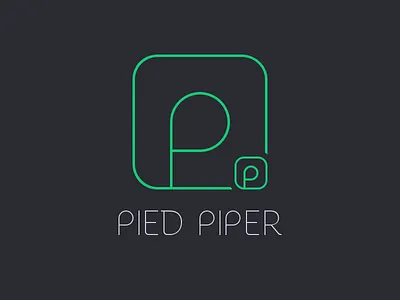 Pied Piper Logo Redesign logo redesign