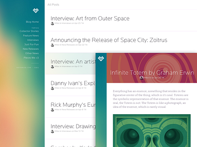 NeonMob Blog Launched blog responsive web design