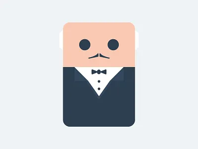 Alfred Pennyworth alfred minimal minimalist minimally nerd nerd simple