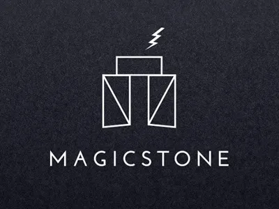 Magic Stone branding identity logo